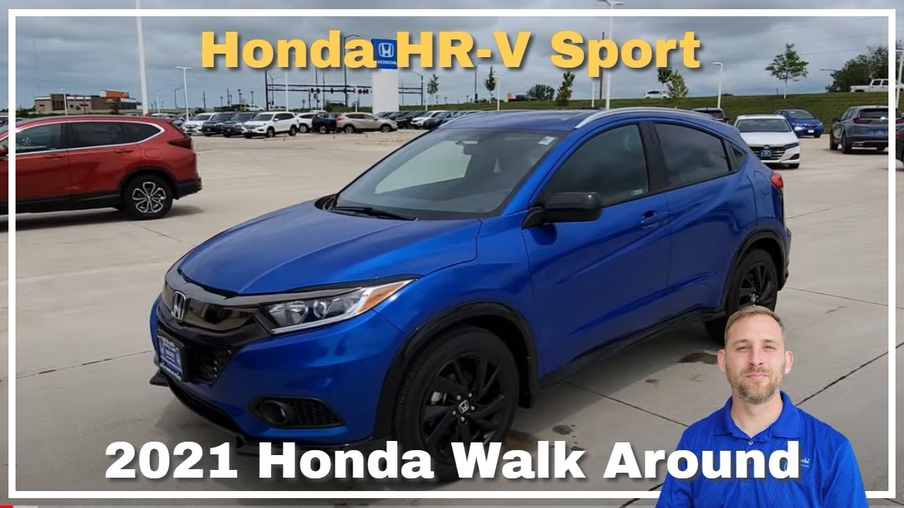 2021 Honda HRV Sport Walk Around Review