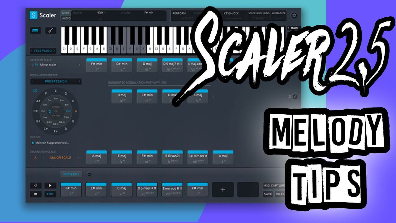 Make Dope Trap Melodies With Scaler 2.5  [Review & Demo]