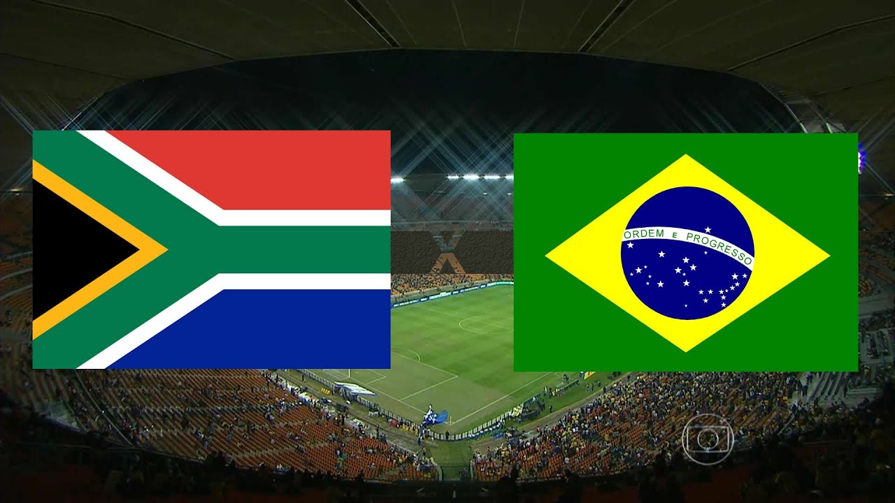 Jogo Completo - África do Sul 0 x 5 Brasil - Amistoso Internacional - 05/03/2014