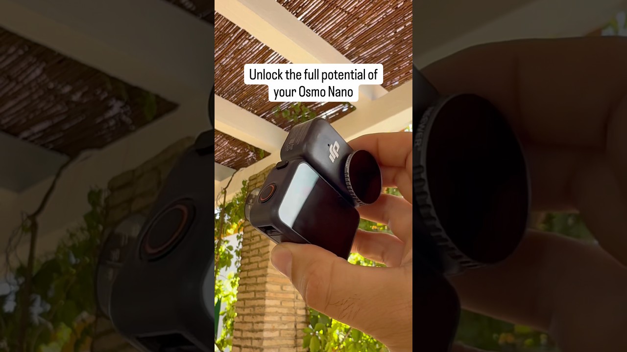 Unlock the maximum quality of your Osmo Nano #dji #osmonano