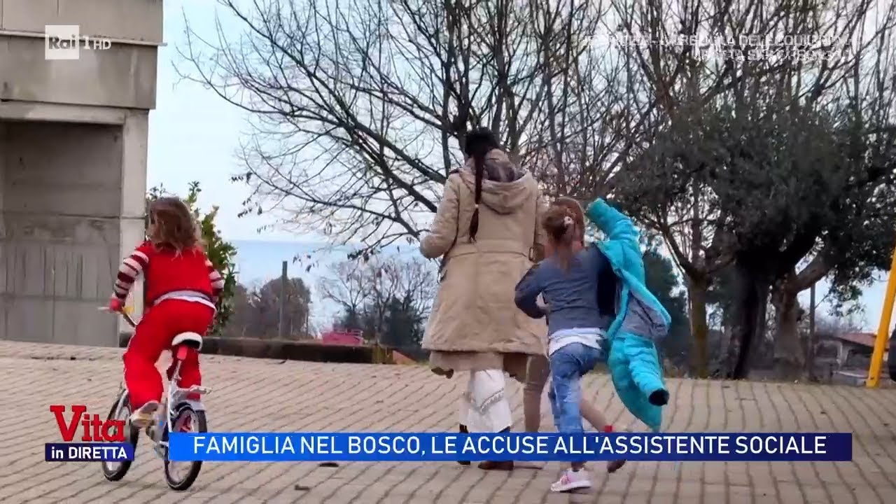 Famiglia nel bosco, le accuse all'assistente sociale - Vita in diretta 16/03/2026