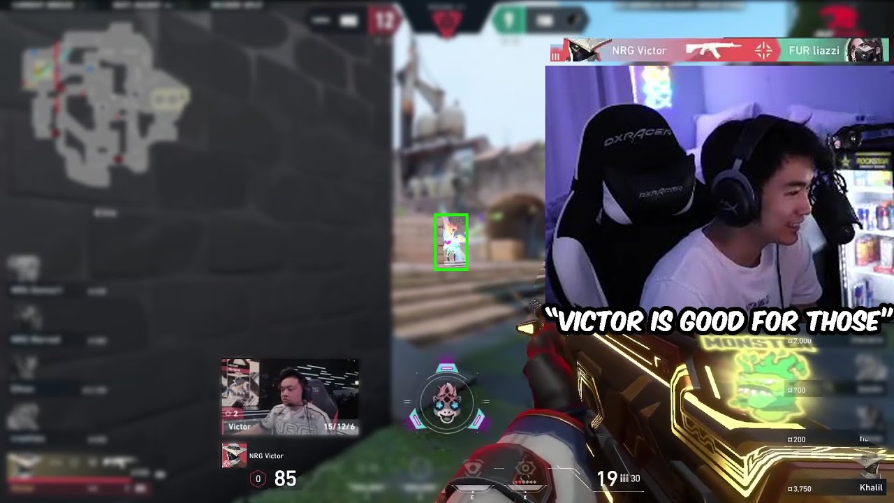 s0m Reacts To NRG VICTOR Insane Clutch | VCT Americas Kickoff