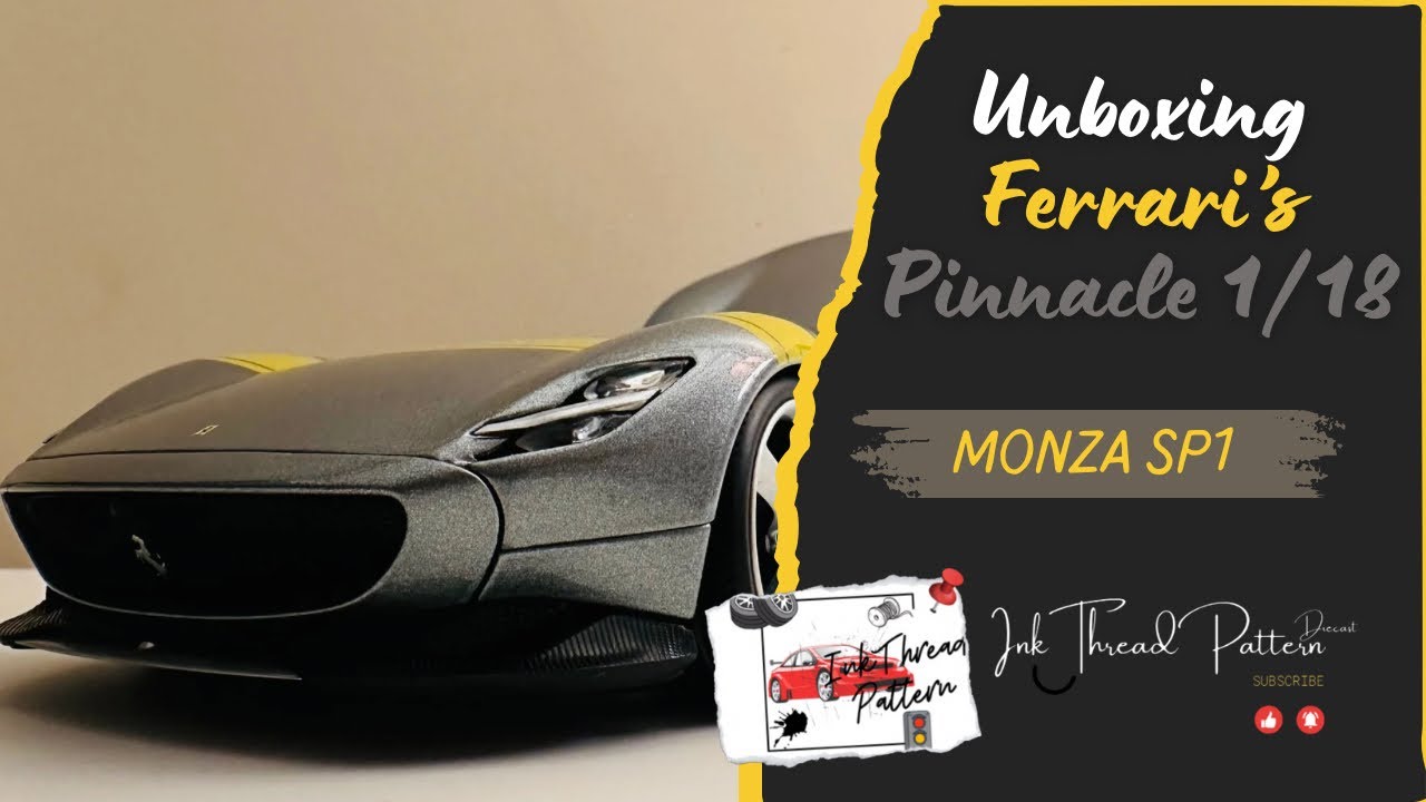 Unboxing Special Project from Enzo Ferrari's Home | Ferrari Monza SP1 | 1/18 Hypercar Model