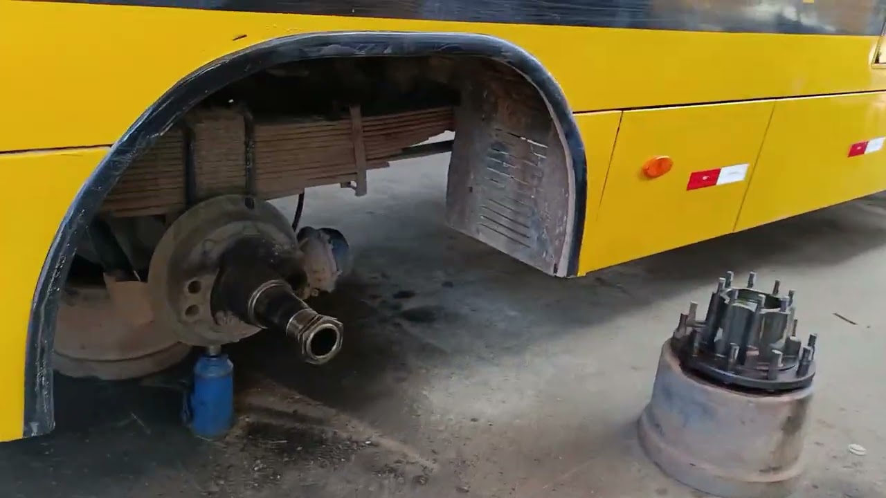 Resolvendo b.o do dia, ônibus escolar travando a roda ! 