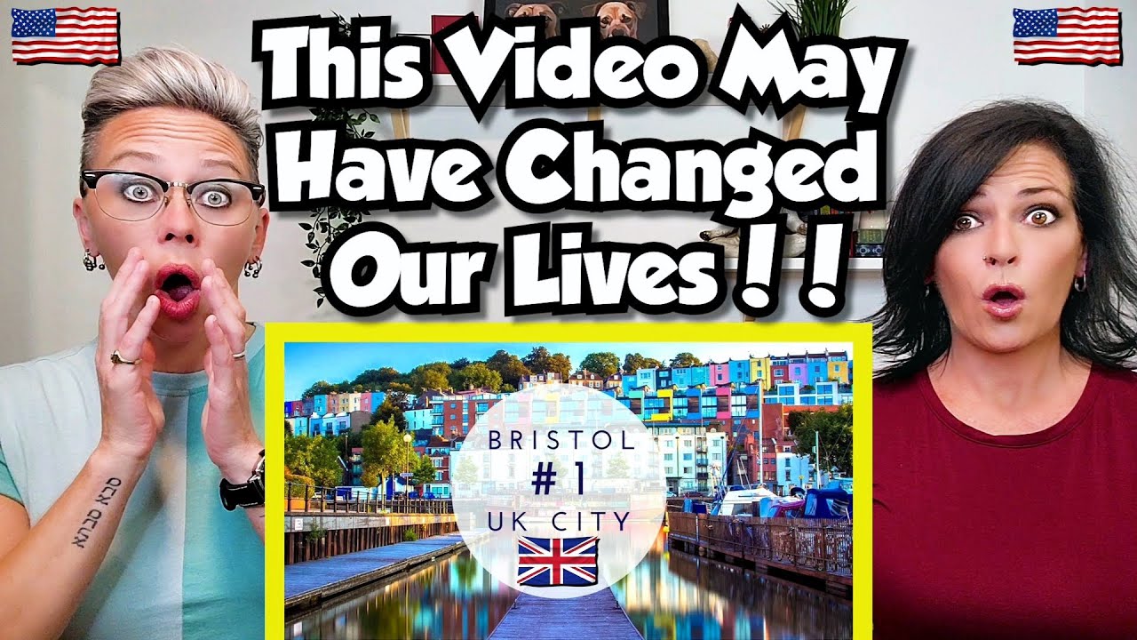 American Couple Reacts: Bristol, England! BEST City in The UK? FIRST TIME REACTION! *LOVE THIS*