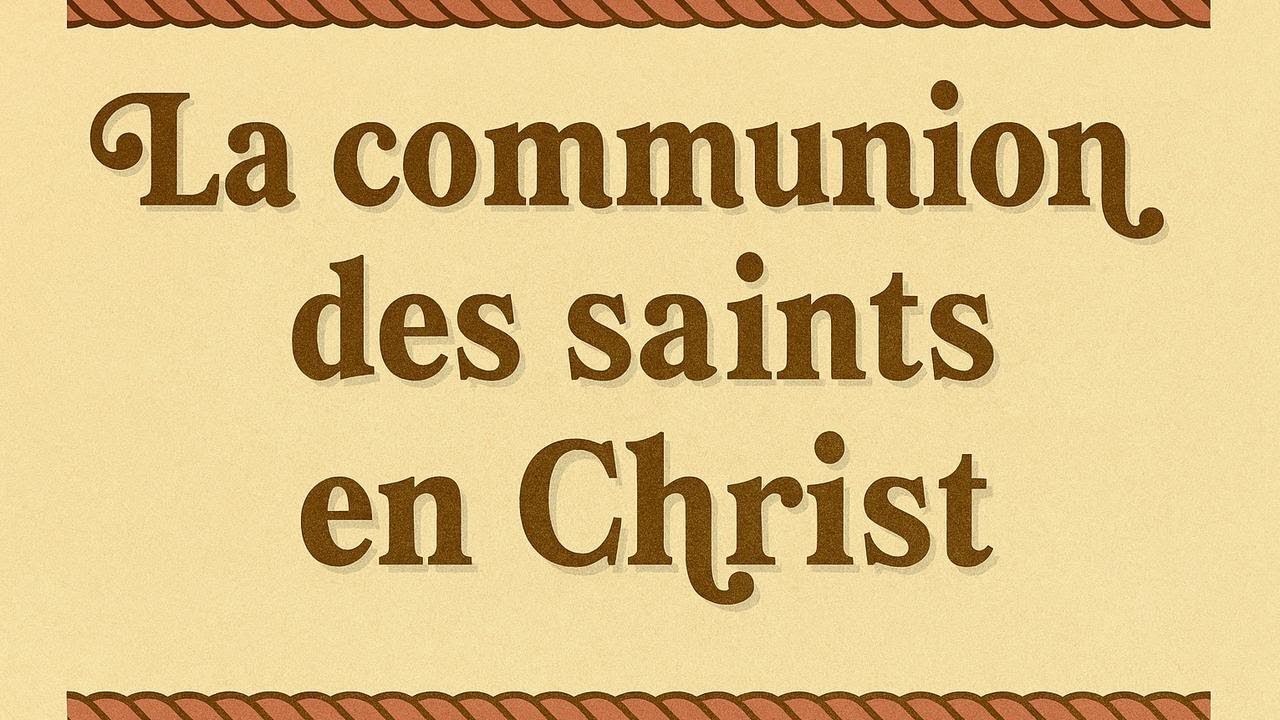 1a. Communion des saints--introduction