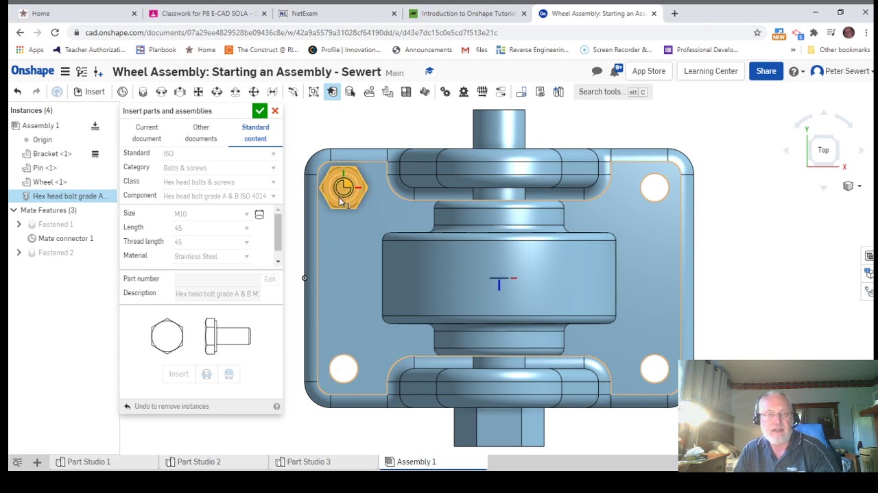 Onshape   7 Using Standard Content Components