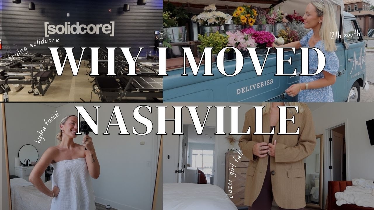 WEEK IN MY LIFE: Nashville! lip filler consultation, trying solidcore, fall fashion preview, & life.