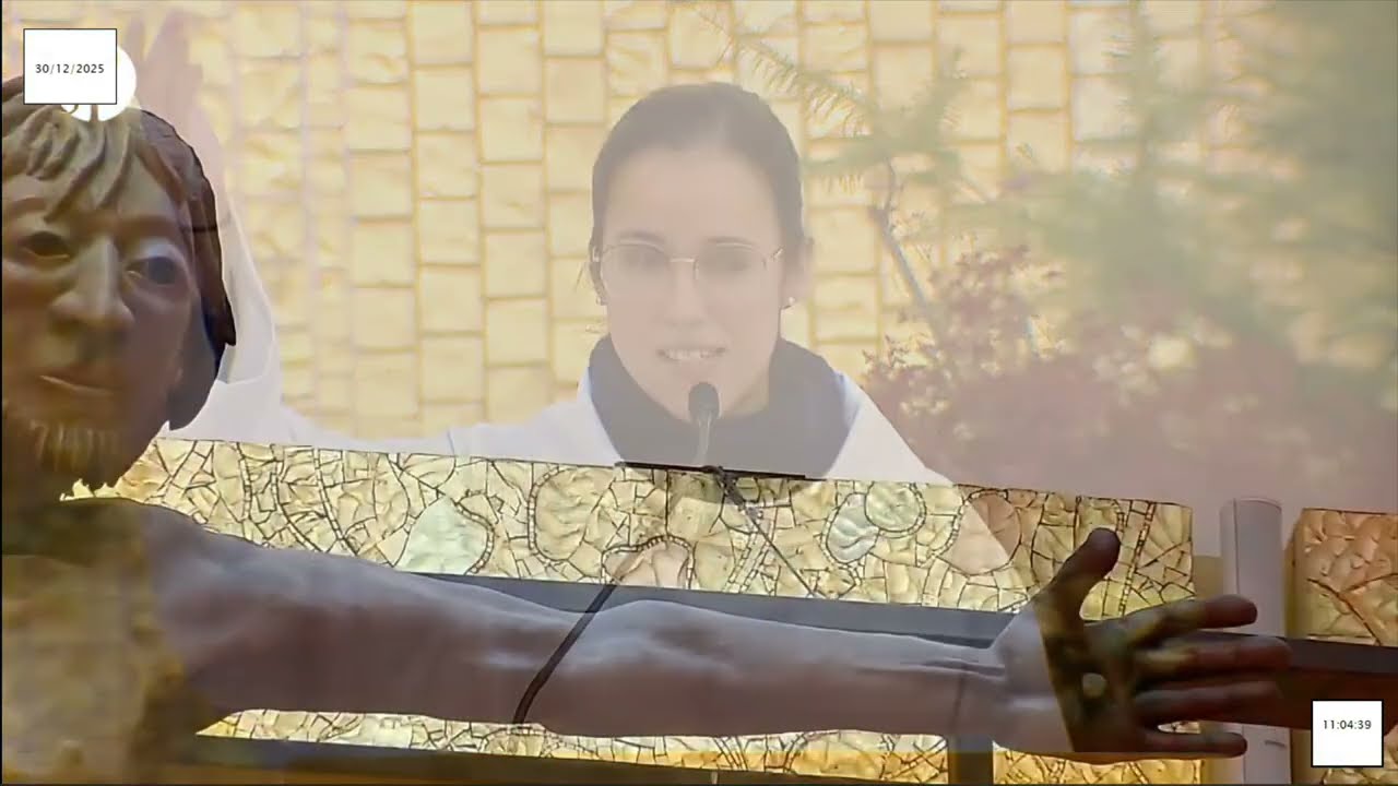 Missa  desde a Basílica da Santíssima Trindade do Santuário de Fátima 30.12.2025