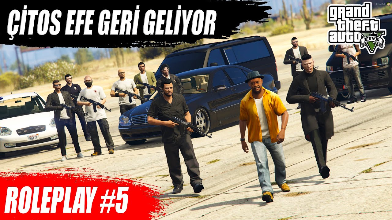 GTA 5 ROLEPLAY #5 MAHALLE KARIŞIYOR !!