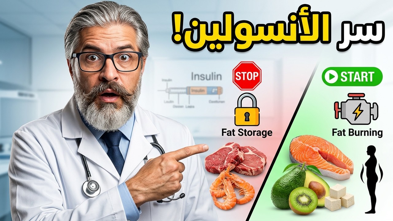 سرّ بسيط في الأنسولين… يقلب معدل حرق الدهون عندك لخسارة الوزن بسرعة!
