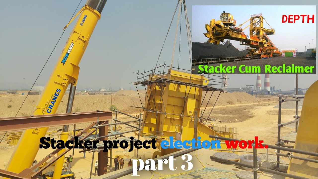 Stacker project election work progress full 0m to 23m election video's.