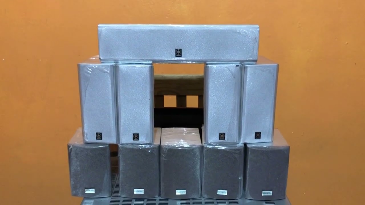 Juego de 5 bocinas Yamaha NX-E130 NX-C130