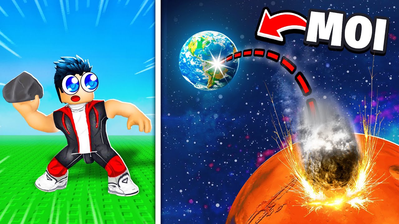 Lancer des objets BEAUCOUP TROP LOIN (Roblox)