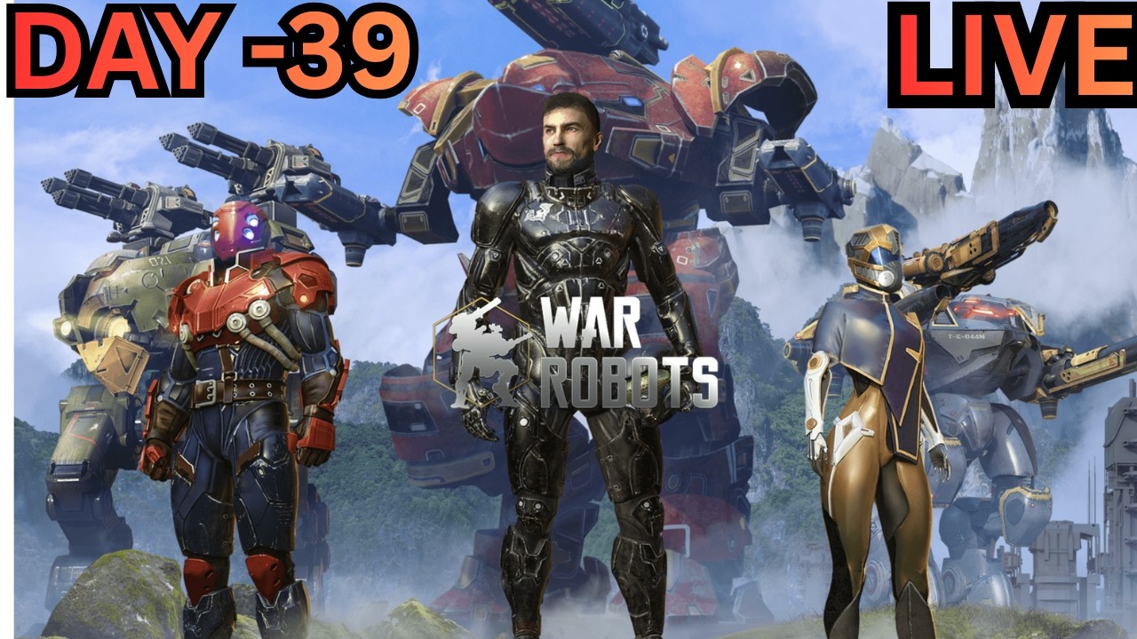 | WAR ROBOTS CHILL LIVE STREAM DAY 39 #warrobotslive #warrobotsindia #warrobots