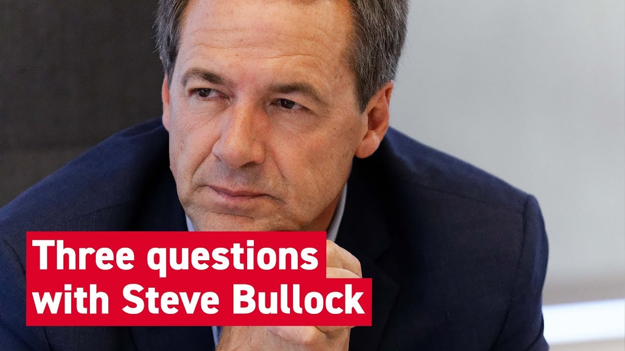 Gov. Steve Bullock says you don't have to out-Trump Trump to win