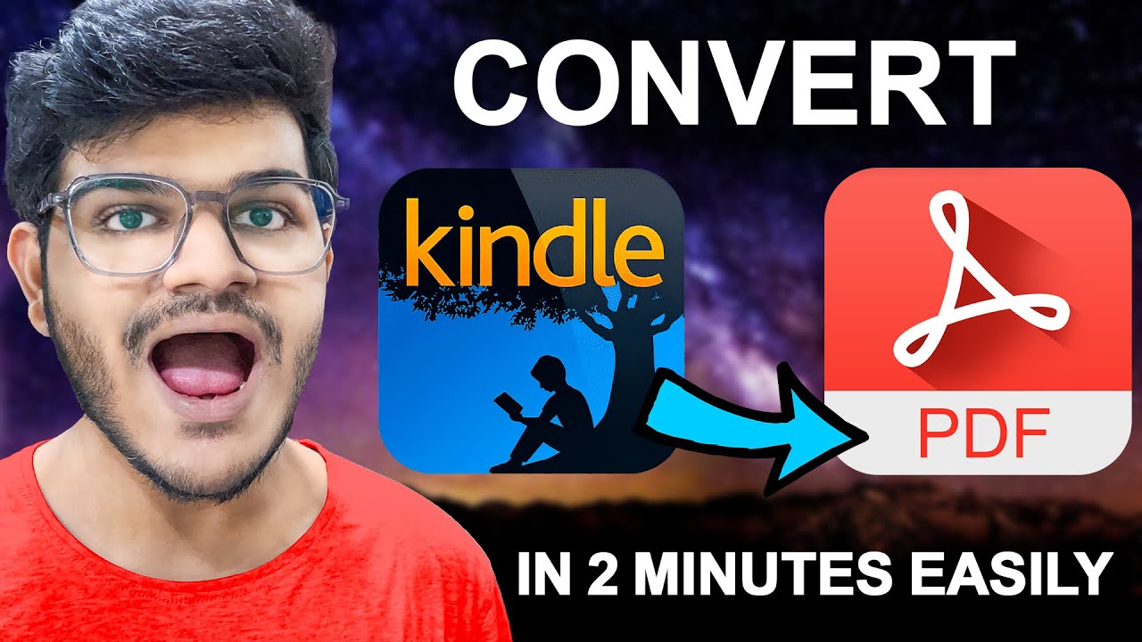 Convert Kindle To PDF In Just 2 Mins Easily!