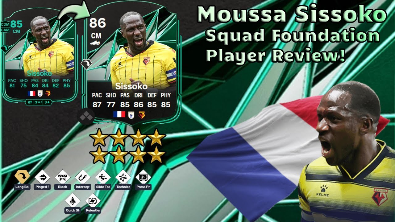 Moussa Sissoko PLAYER REVIEW Squad Foundation INSANE DOUBLE EVO!. FC 25 Ultimate Team.