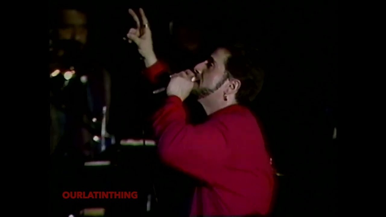 Frankie Ruiz live in Houston - Crystal Night Club