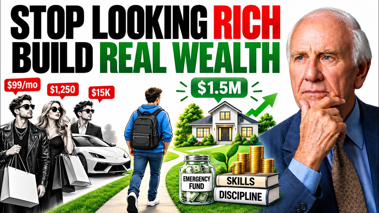 Stop Looking Rich: 6 Wealth Habits That Make You Financially Strong | Jim Rohn