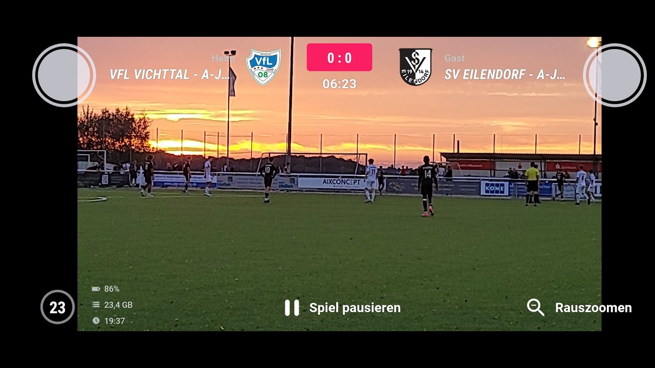 U19 Qualifikation FVM Pokal Halbfinale , U19 VFL 08 Vichttal vs. U19 SV Eilendorf 20.09.2023