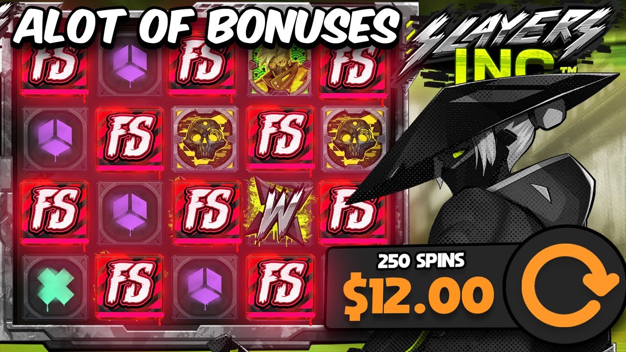 250 FEATURE SPINS ON SLAYERS INC SLOT! (12$ BET SIZE)