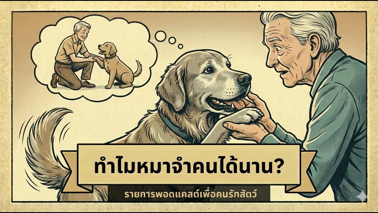 ทำไมหมาจำคนได้นาน?