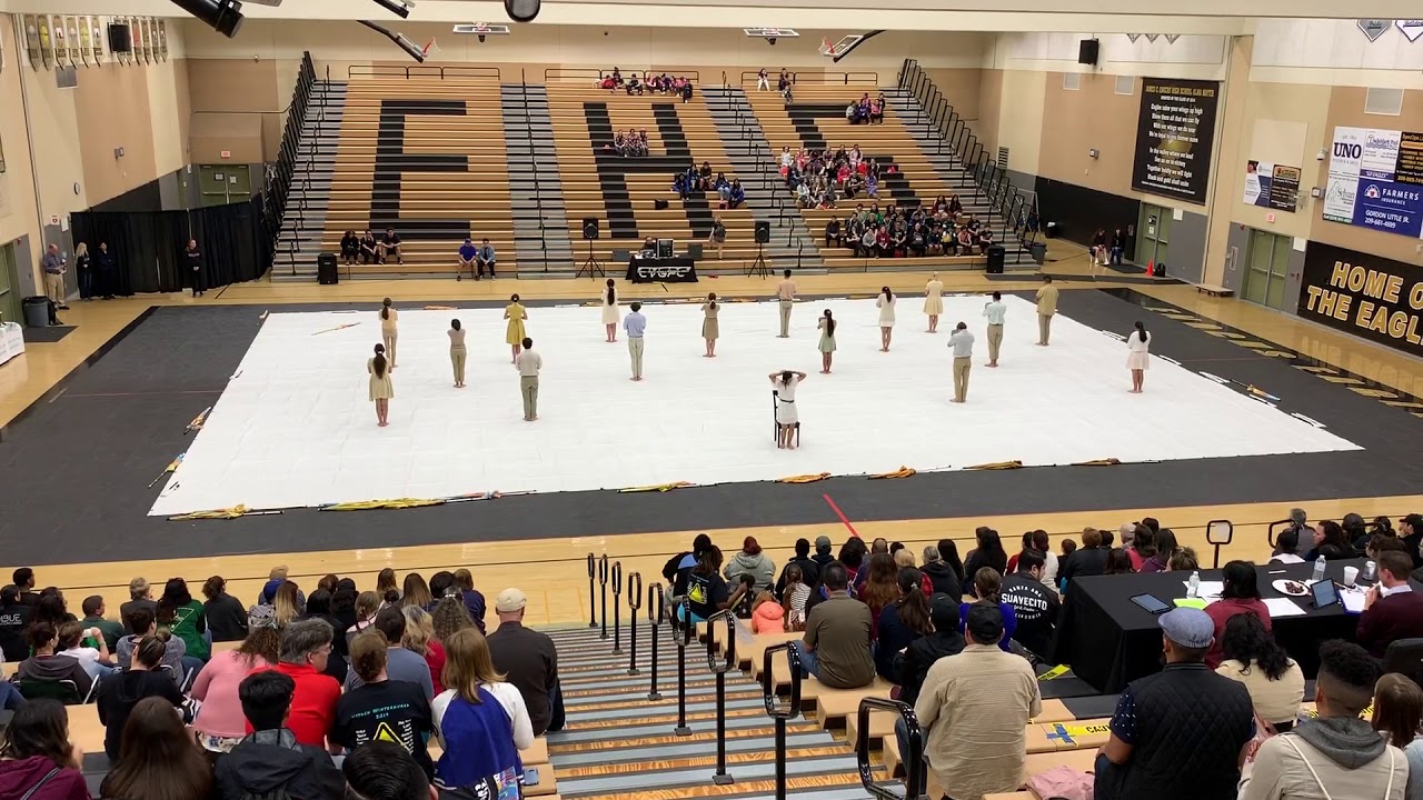 Tracy HS 2019 winter guard - “She is...” - (She Used to be Mine)