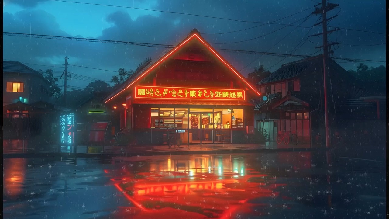 Night Rain in Tokyo 🌧️ Japanese Street Ambience for Deep Sleep