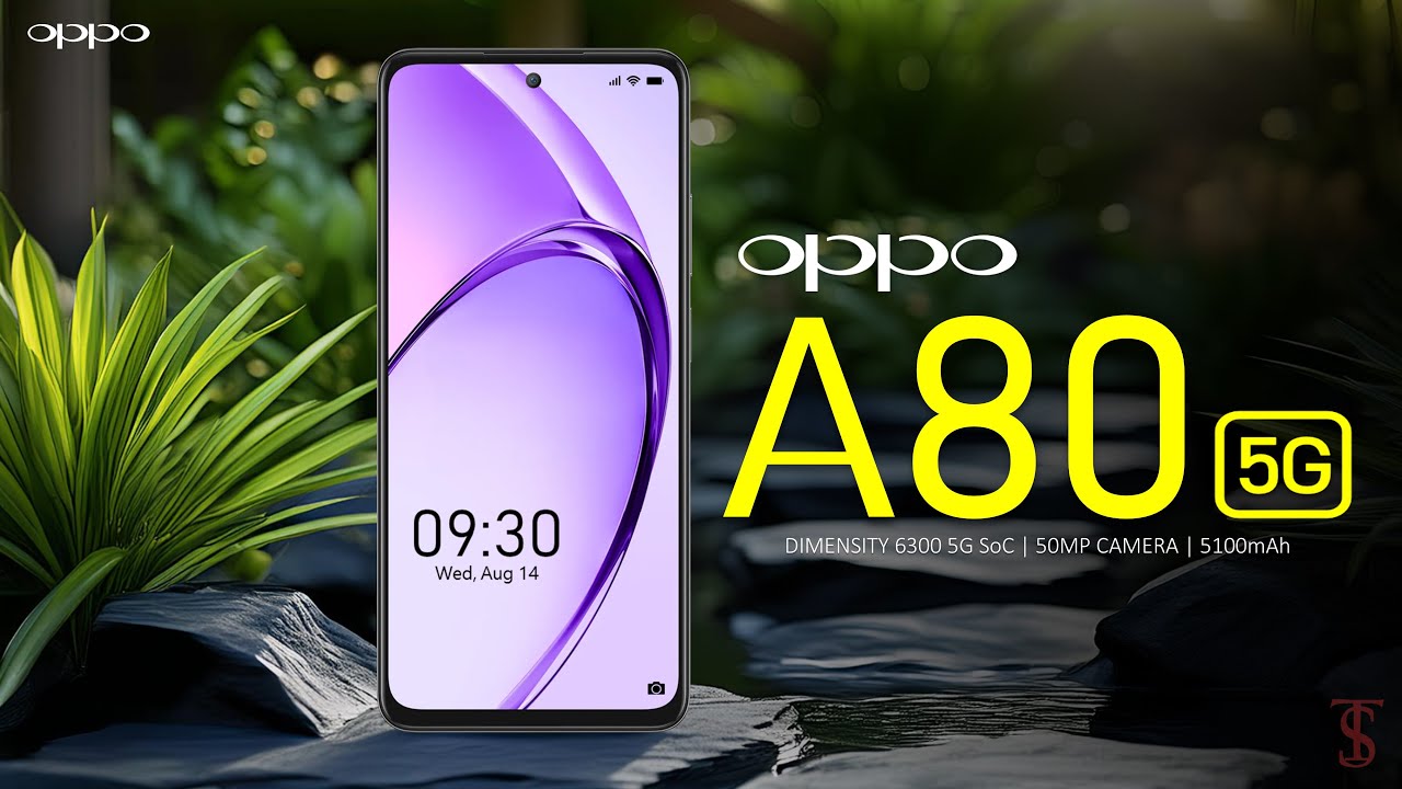 Oppo A80 5G Price, Official Look, Design, Specifications, Camera, Features | #OppoA80 #5g #oppo
