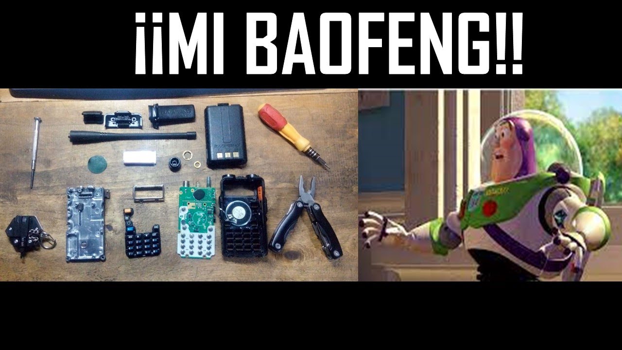 Desarmando Baofeng UV-5R