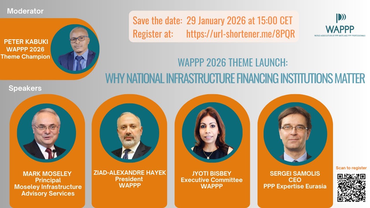 Launch Webinar of WAPPP&rsquo;s 2026 Theme &lsquo;National Infrastructure Financing Institutions (NIFIs)