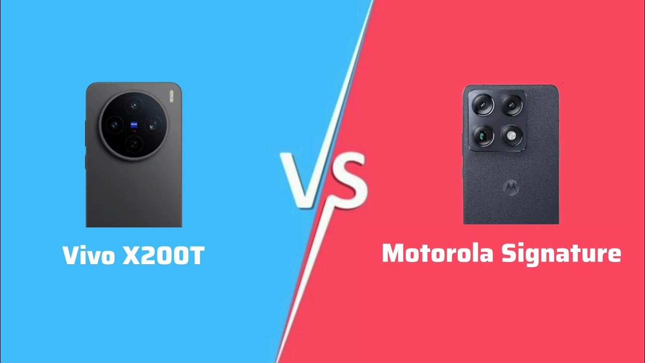Vivo X200T vs Motorola Signature Full Comparison 🔥l
