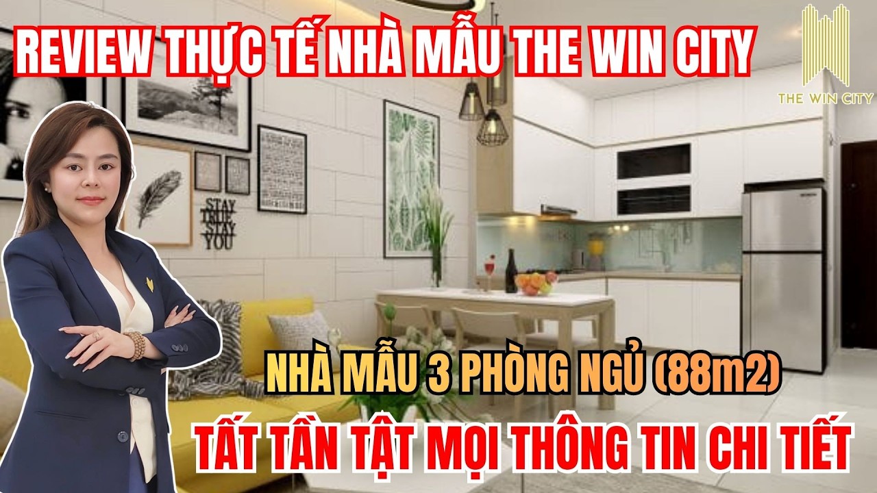 Review Chi Tiết Căn Hộ Mẫu 3PN Tại Dự Án The Win City. Cập Nhật Tất Cả Các Thông Tin Mới Nhất Từ CĐT