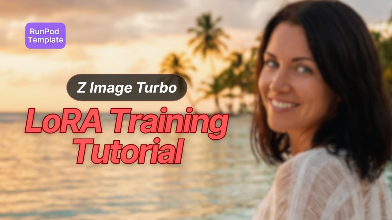 Train an AI Influencer LoRA with Z Image Turbo on RunPod