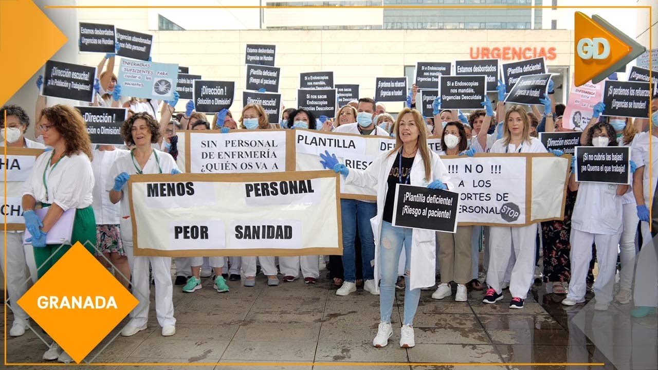 Profesionales del Clínico San Cecilio realizan un parón para pedir mejor organización y contratación