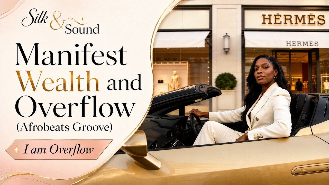 Manifest Wealth and Overflow (Afrobeats Groove) “I am Overflow” - Silk & Sound 
