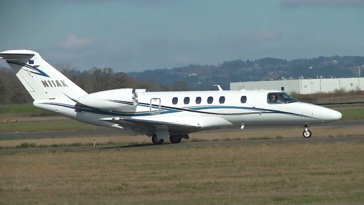 Cessna Citation CJ4 Takeoff from Hillsboro Airport | KHIO Spotter