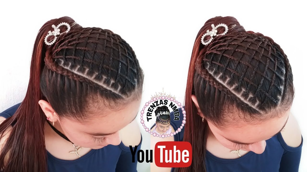 Peinado fácil trenzas tejidas| peinado  petatillo|Trenzas Nmba