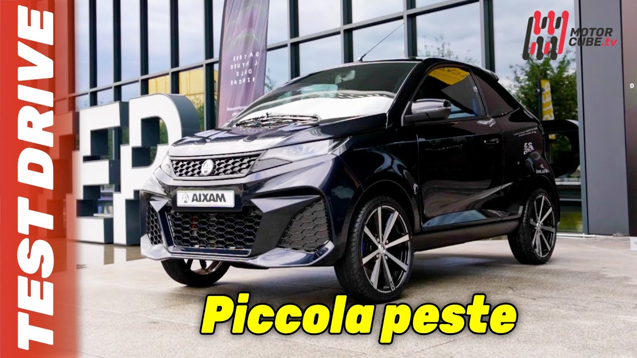 NEW AIXAM MEGA e-MINAUTO ACCESS ELECTRIC 2024 - FIRST TEST DRIVE