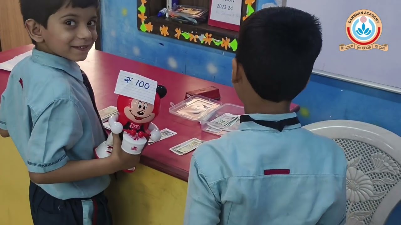 Darshan Academy Pune | Class 1 | Math's Class topic Money | Admission Open 2024-2025