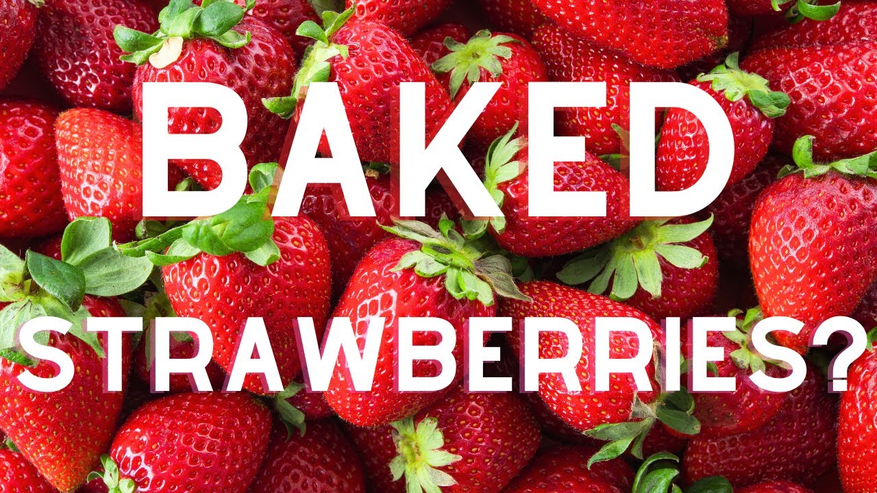 Do Baked Strawberries Taste Like Twizzlers? Natural Candy? #fun #recipe