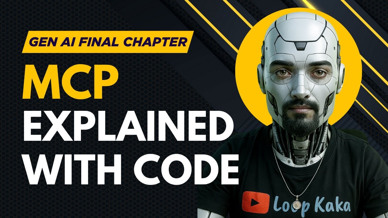 Model Context Protocol (MCP) Explained With Code ⚙️ | Claude Desktop + MCP Server Setup | Chapter 14