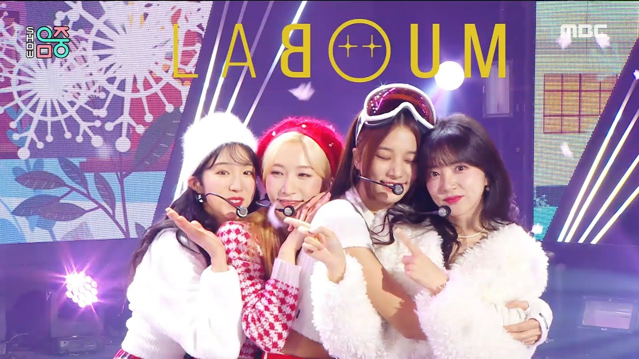 [쇼! 음악중심] 라붐 - 스키장에서 (LABOUM - White Love), MBC 211218 방송