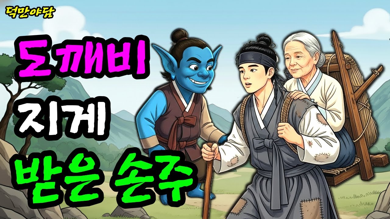 큰손주는 땅, 막내손주는 할머니를 가졌다. 도깨비 지게에 얽힌 반전 이야기 (야담 민담 전설 설화 옛날이야기 오디오북)