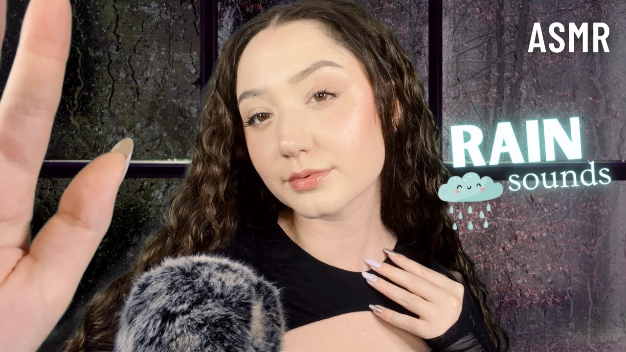 ASMR IN THE RAIN 🌧 Fast Mouth & Hand Sounds