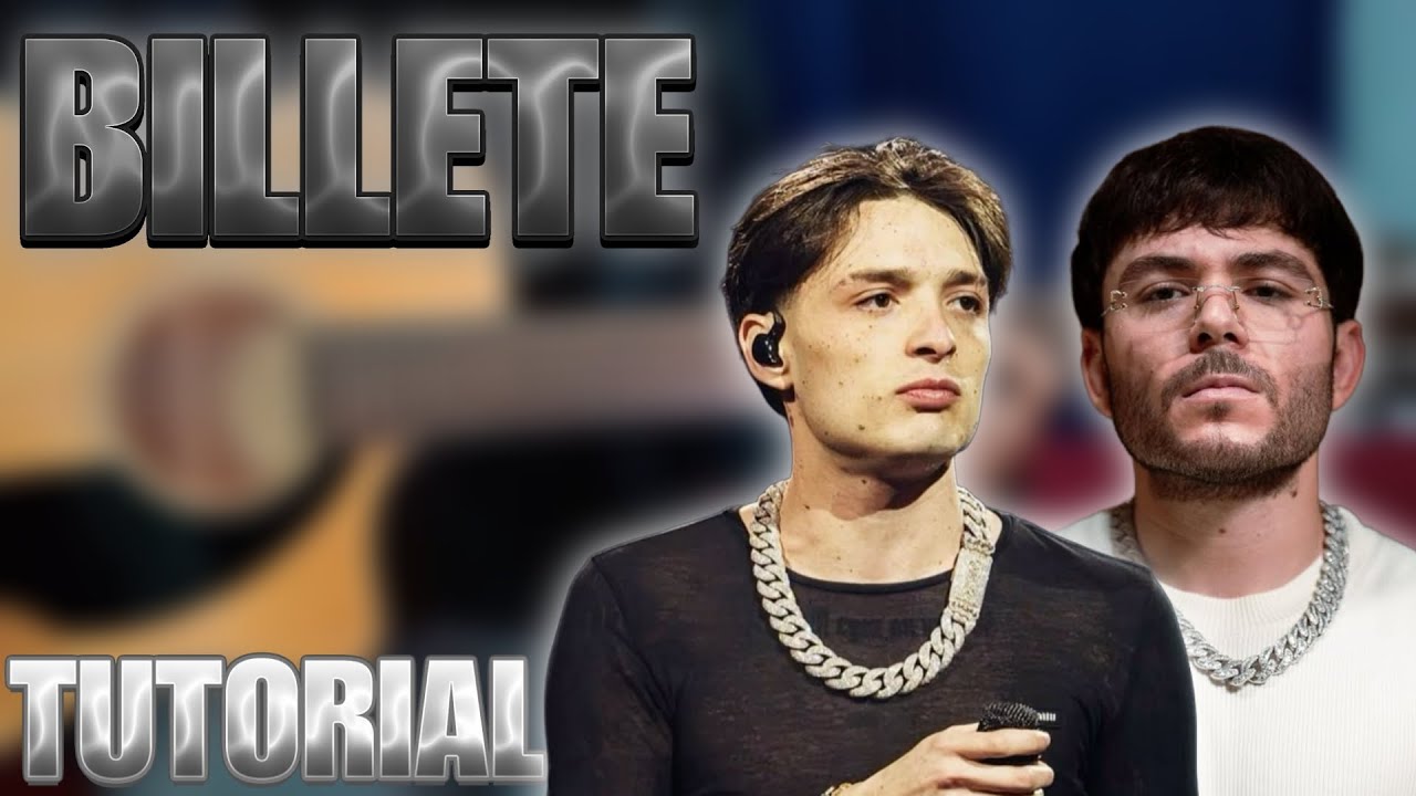 🚀Billete Peso Pluma y Tito Double P | Tutorial de Guitarra: ACORDES y REQUINTO con TABS 🚀