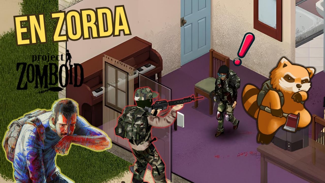 EVE BASKIN GELDİ // PROJECT ZOMBOID #5