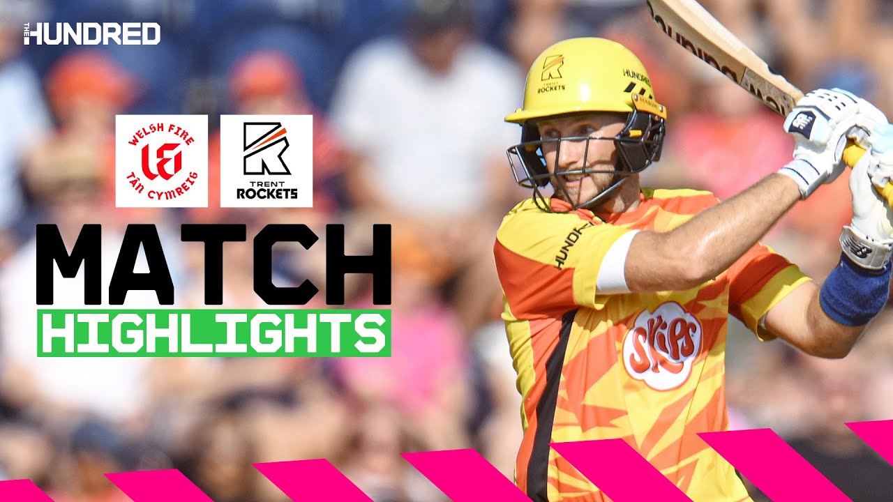 JOE ROOT CHASE MASTERCLASS 🤩 | Welsh Fire vs Trent Rockets Highlights