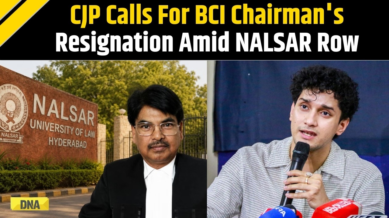 NALSAR Controversy: CJP Surya Kant Seeks BCI Chairman Manan Mishra's Resignation Amid NALSAR Row